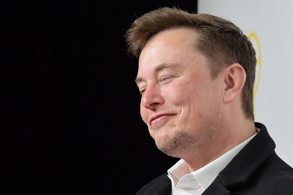 Elon Musk shrugs