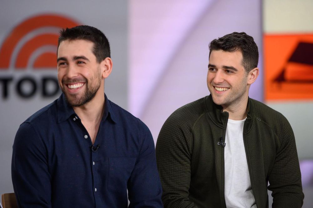 Alex Lieberman and Austin Rief on the Today show 