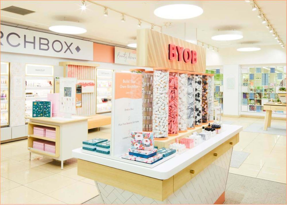 A Birchbox store within a Walgreens