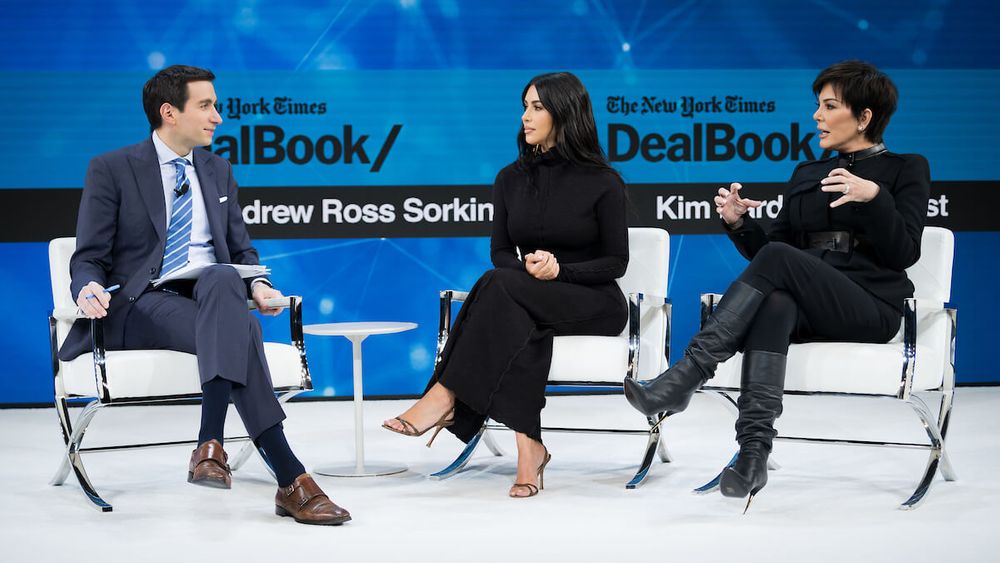 Andrew Ross Sorkin, Kim Kardashian West, Kris Jenner