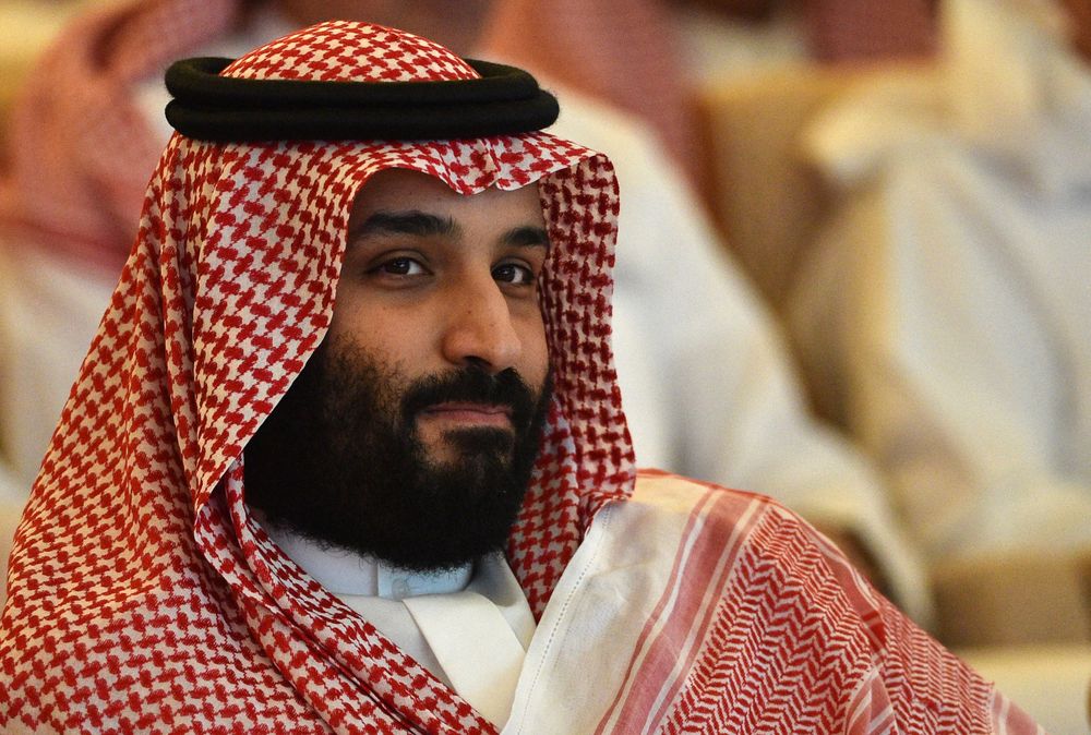 TOPSHOT - Saudi Crown Prince Mohammed bin Salman attends the Future Inve...