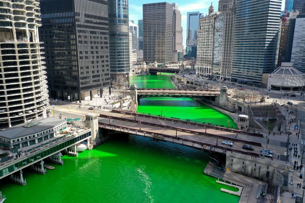 Green Chicago River