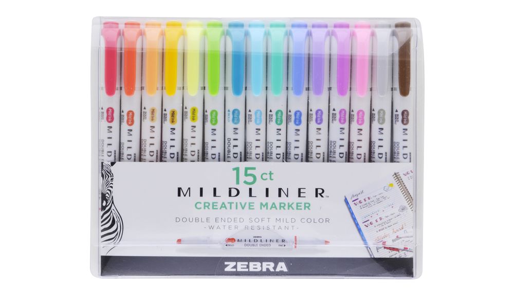 Zebra Midliner Markers