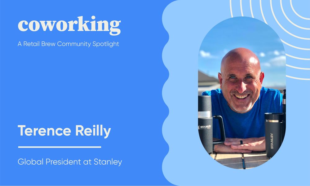 Terence Reilly from Stanley drinkware for Retail Brew