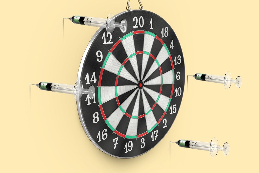 Vaccine dartboard