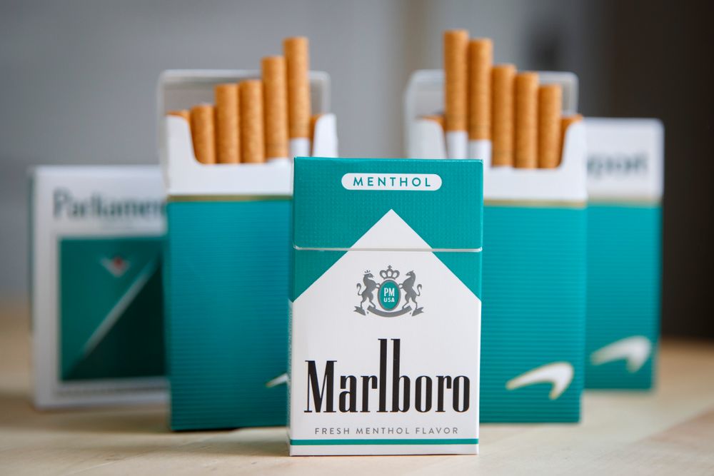 Menthol cigarettes