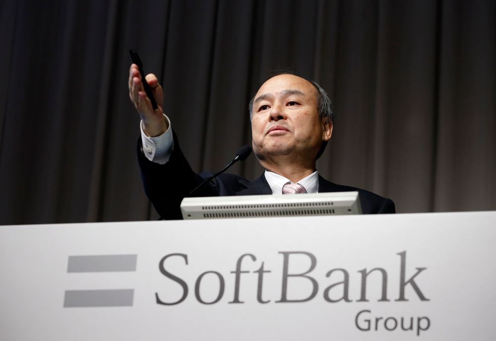 TOKYO, JAPAN - FEBRUARY 10:  SoftBank Group Corp. Chairman and Chief Exe...
