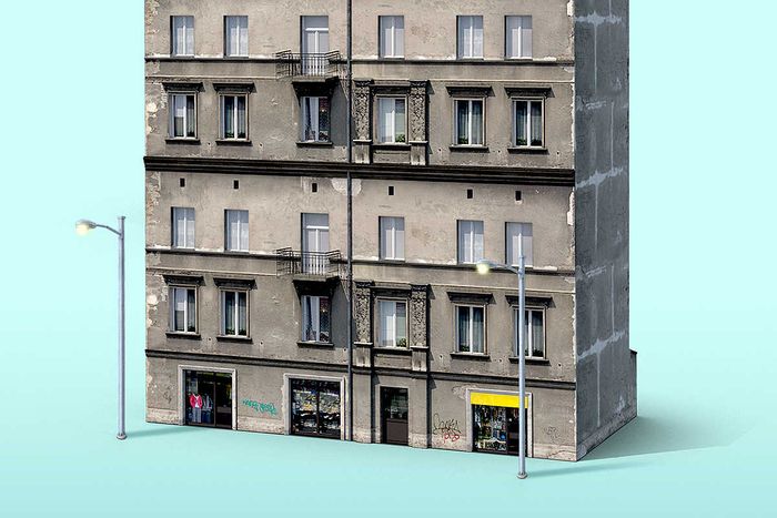 NYC apartment illustration