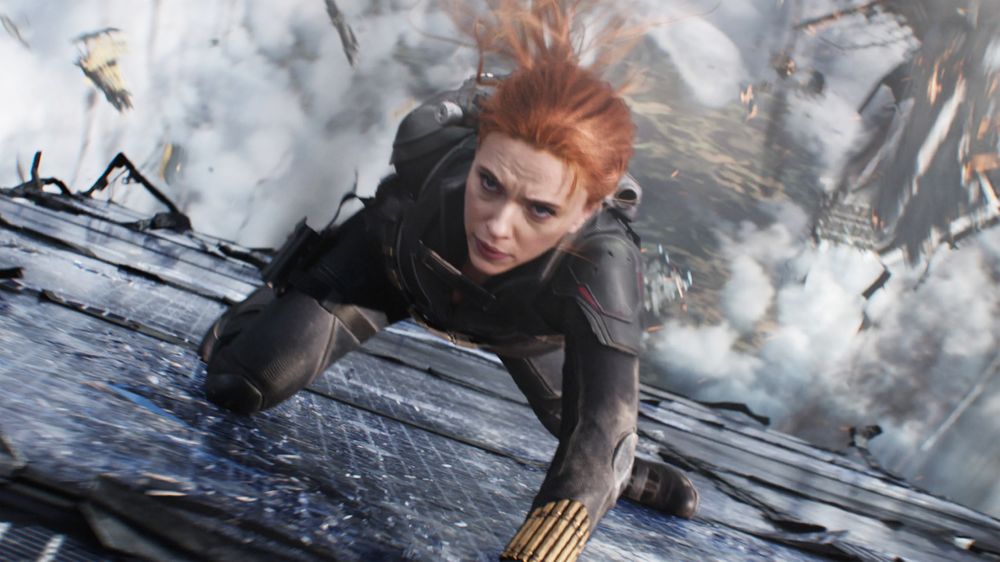 Black Widow scene