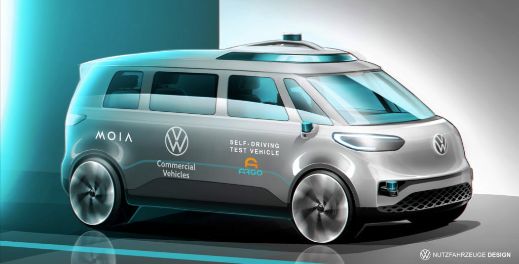 argo vw self driving car