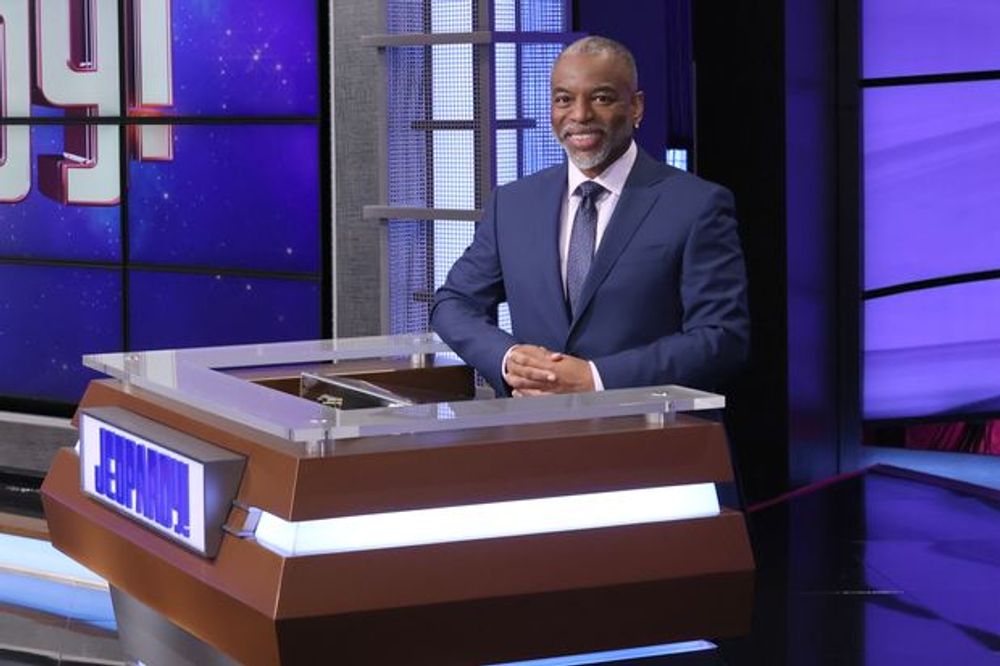 Jeopardy guest host LeVar Burton
