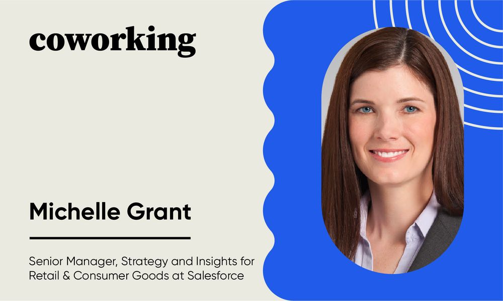 Michelle Grant Salesforce senior manager, strategy and insights for retail and consumer goods