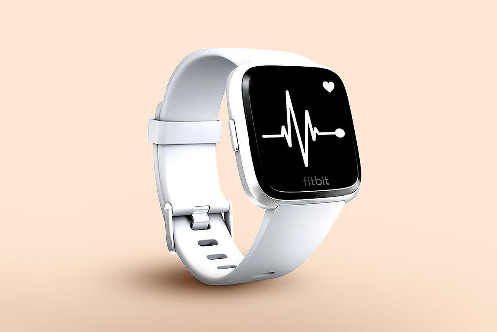 Fitbit showing resting heart rate. Researchers want to use wearable data to detect and track the spread of infectious diseases