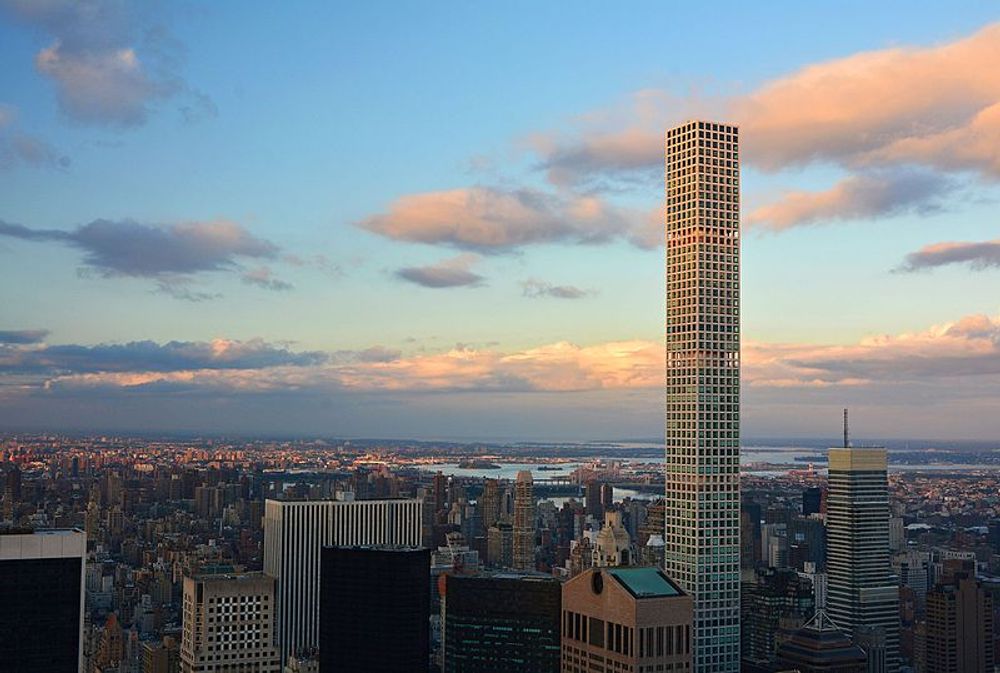 Ultra-skinny skyscraper in NYC