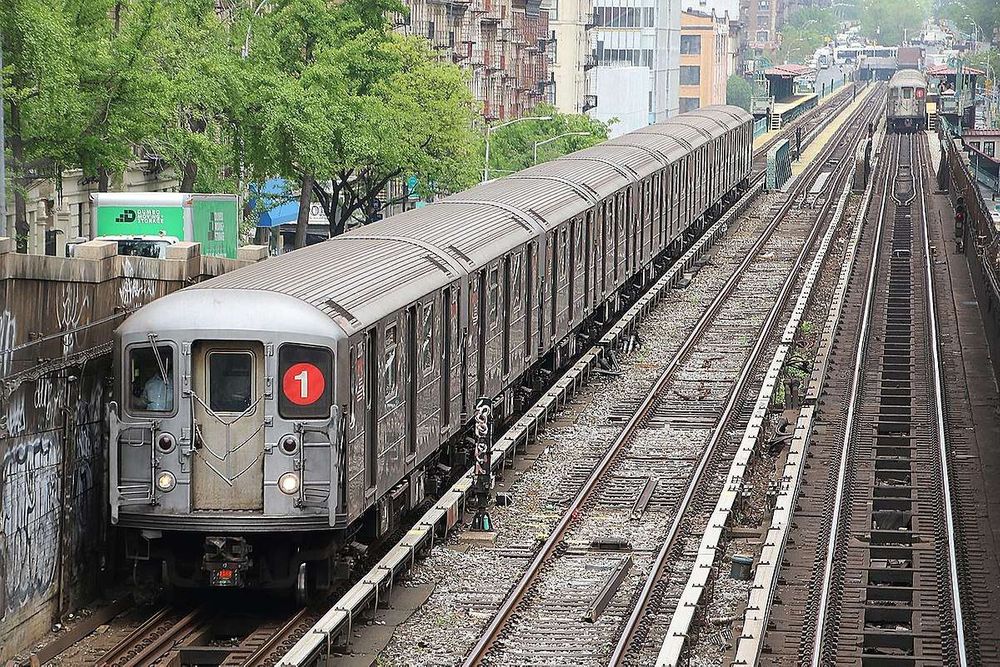 1 train in NYC