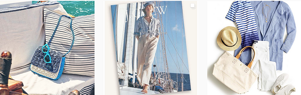 J.Crew clothes from its Instagram during week of reported bankruptcy filing
