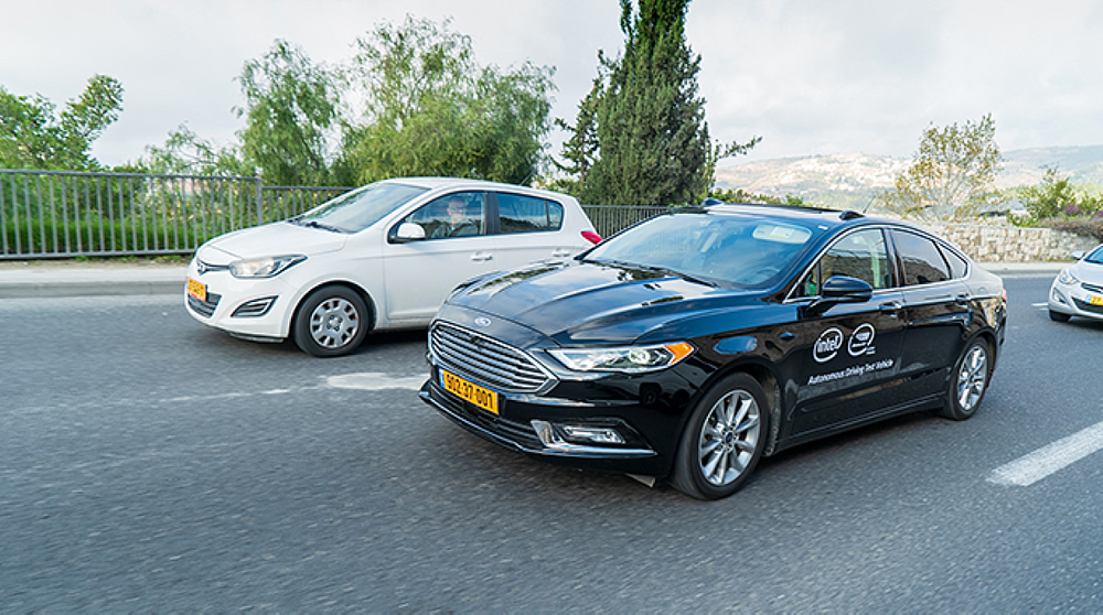 Intel/mobileye test autonomous vehicle in Israel