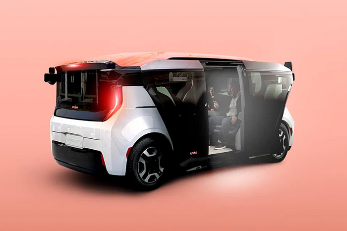 Cruise Origin self-driving shared shuttle