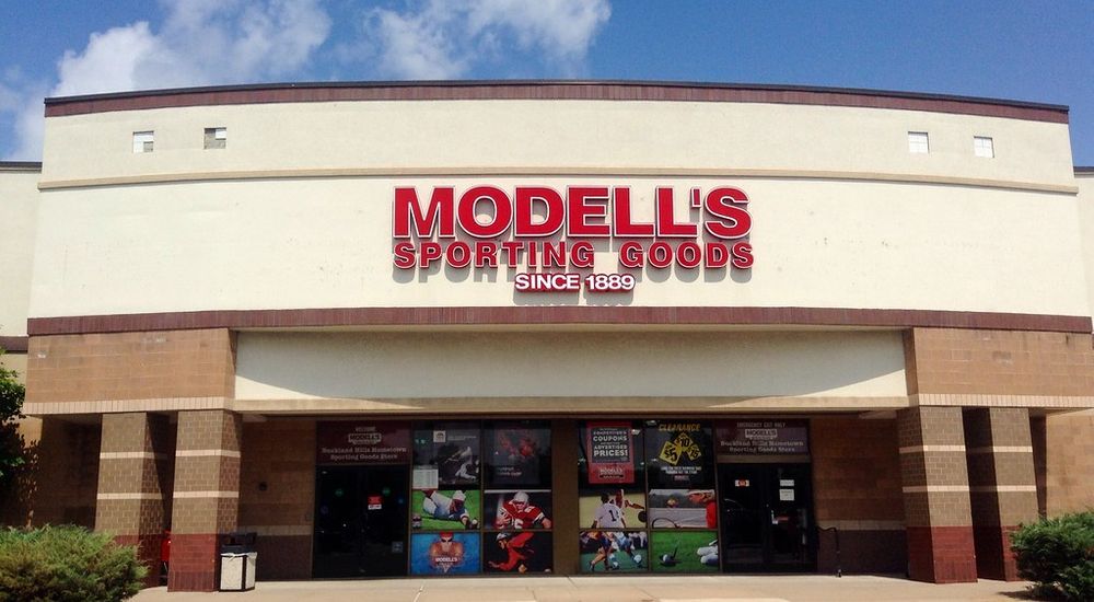 Modell's Sporting Goods, which is filing for bankruptcy