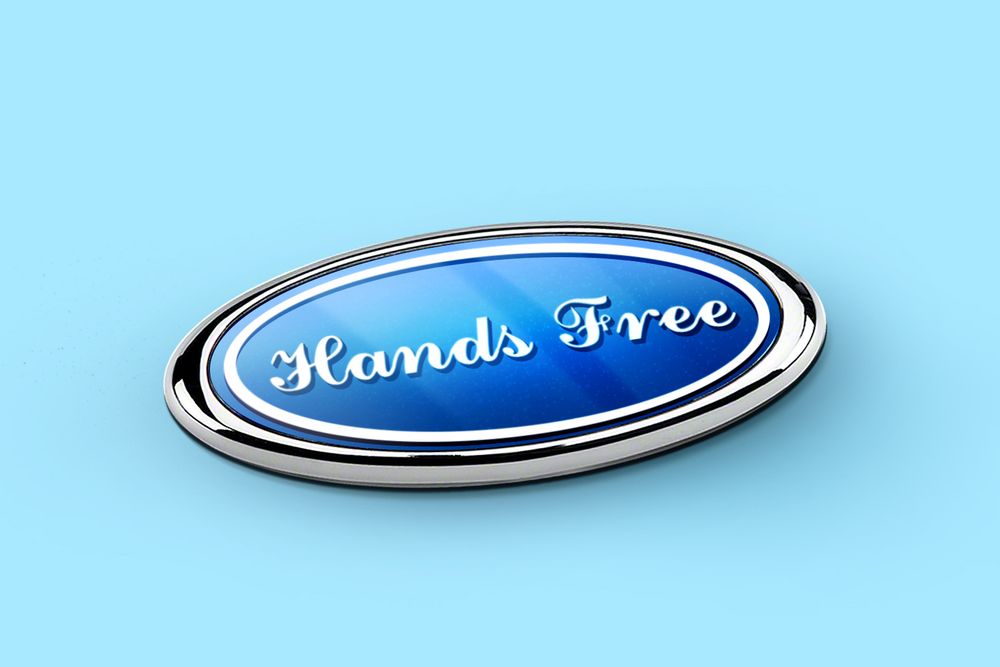 Ford logo no-hands