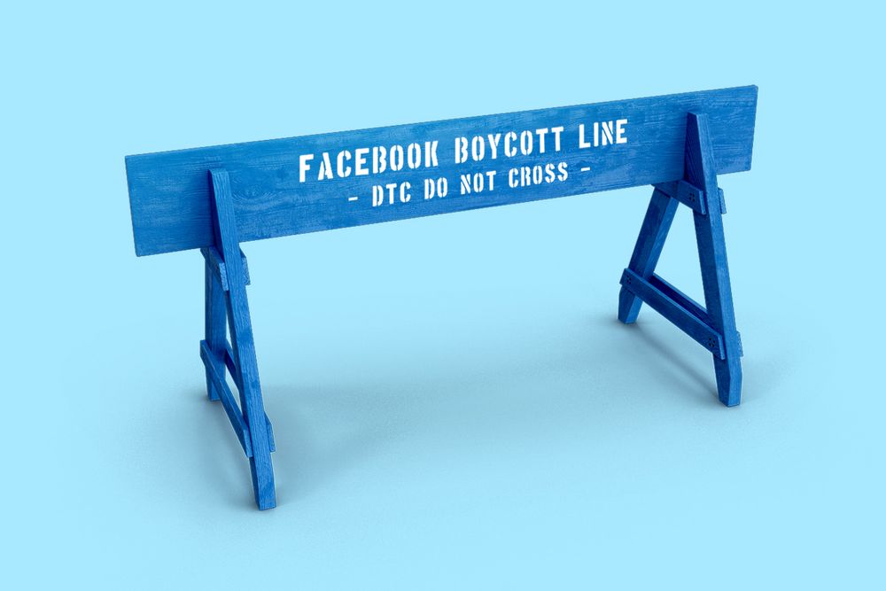 DTC Facebook boycott