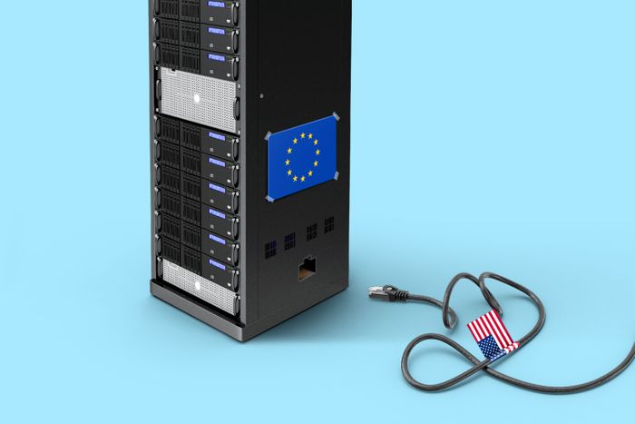 EU data server with American cord unplugged