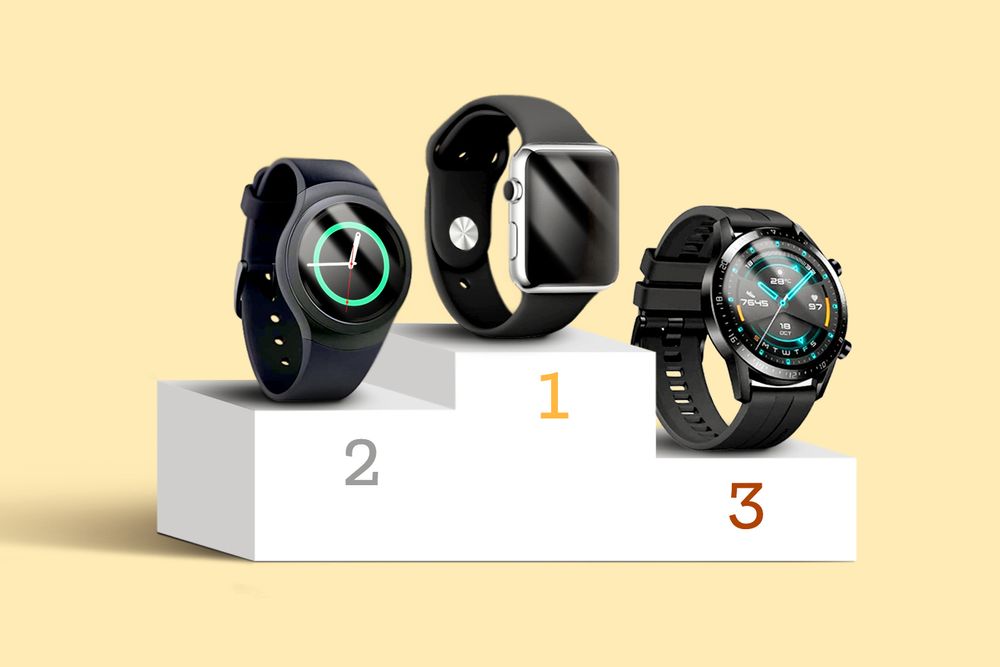 Smartwatch shipments H1 2020 - Apple in first; Garmin in second; Huawei in third