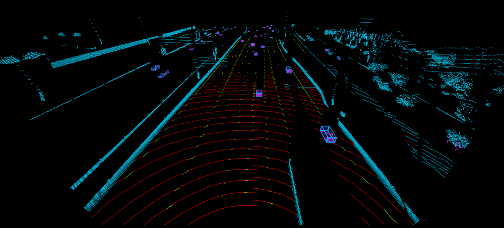 Luminar lidar screenshot