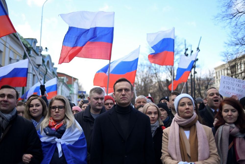 Russian opposition leader Alexei Navalny