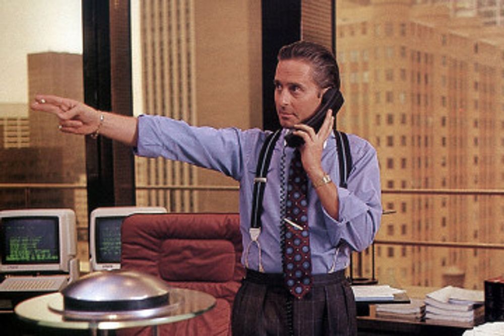 Gordon Gekko Wall St. 