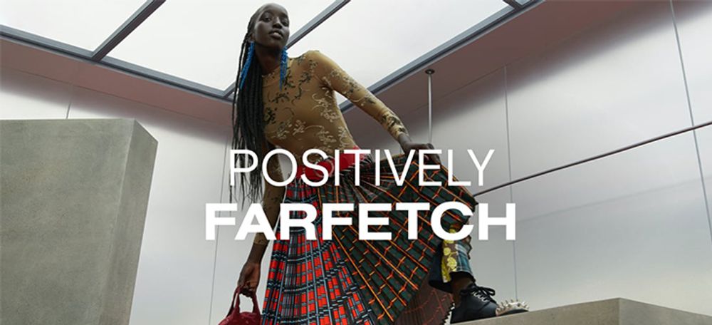 Farfetch promotional image from Farfetch.com