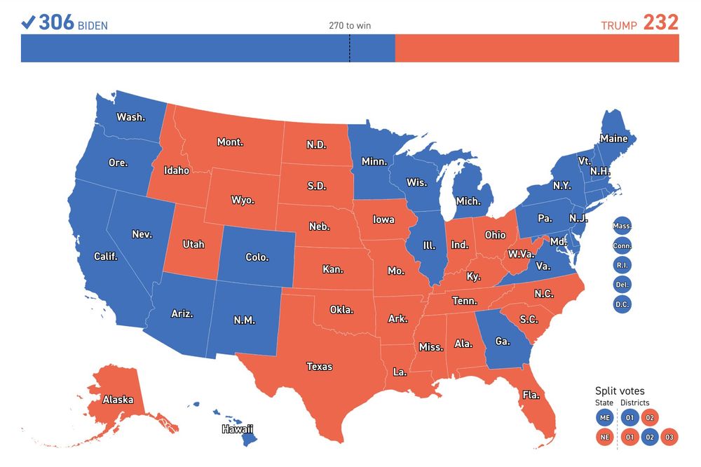 Electoral map