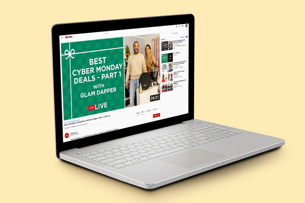 JCPenney: JCP Live laptop screenshot 