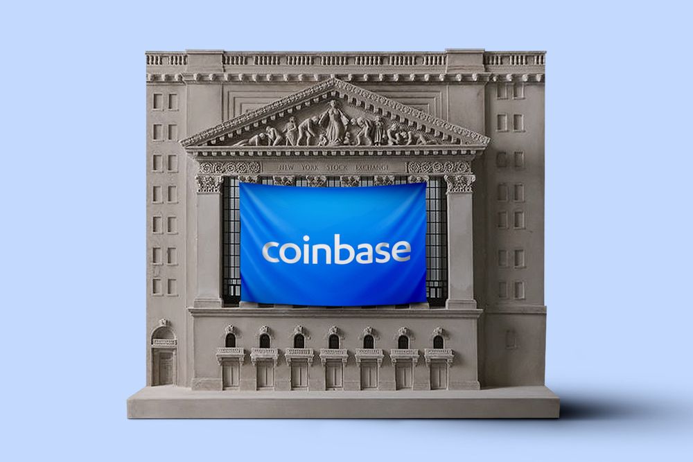 Coinbase at the New York Stock Exchange 