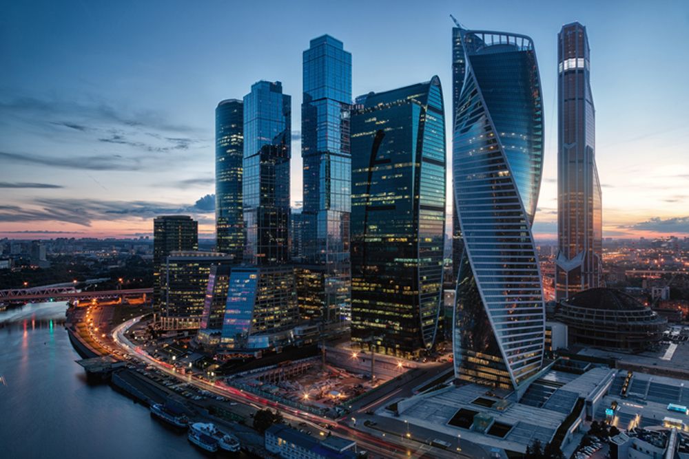 Moscow skyline