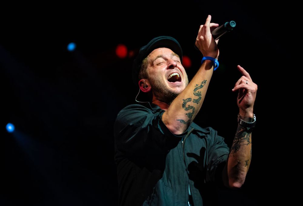 Ryan Tedder singing 