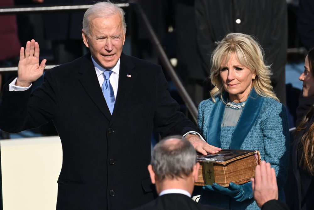 Biden inaugurated