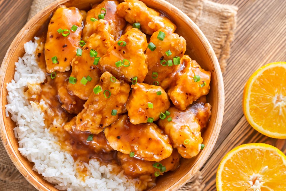 orange chicken