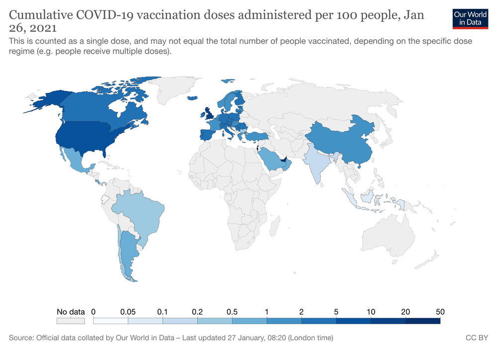 Vaccine map