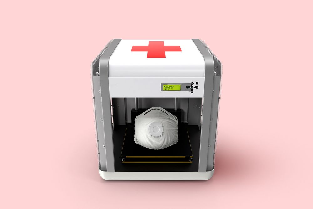 3D printer manufacturing medical equipment, personal protective equipment, and more during coronavirus crisis